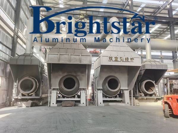 Aluminium dross rotary furnace