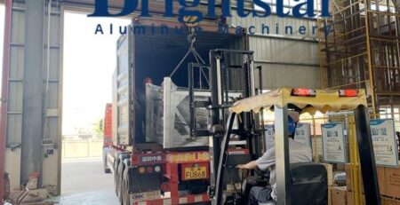Aluminium dross machine delivery for India customer