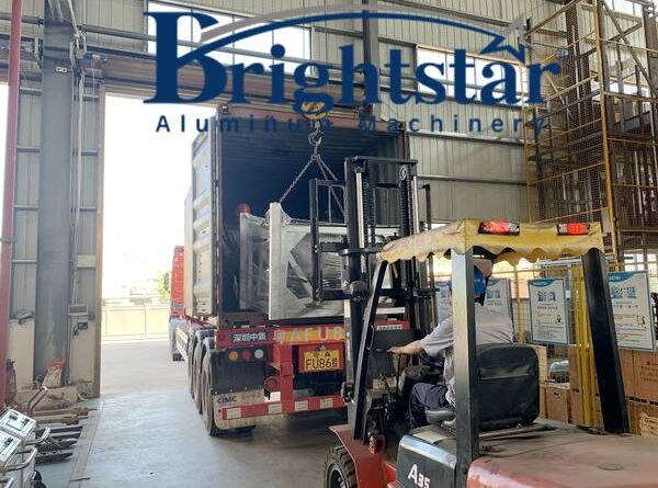 Aluminium dross machine delivery for India customer