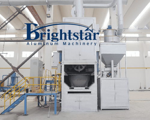 Fully Integrated automatic aluminium dross processing system