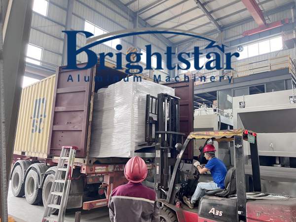 Aluminium dross machine loading for Indian customer
