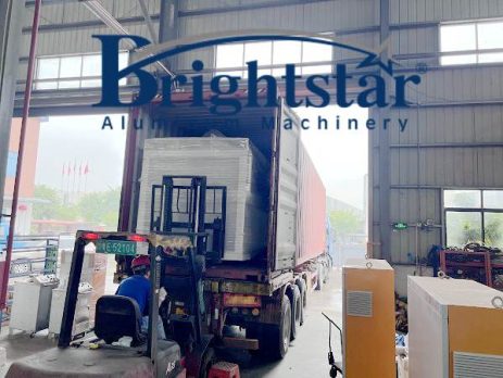 Aluminum dross machine delivery for Indian customer