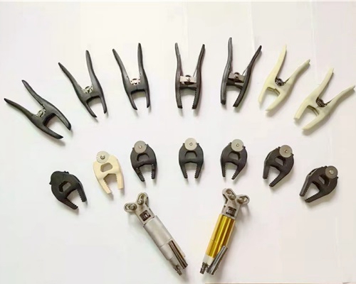 Anodizing pneumatic clamp and non pneumatic clap and opener