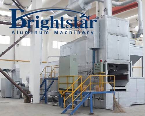 Sistema automático integrado de procesamiento de escoria de aluminio de Brightstar