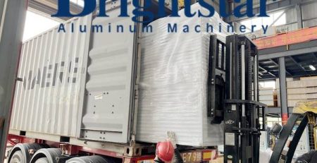 Aluminium dross machine loading for Mozambique customer